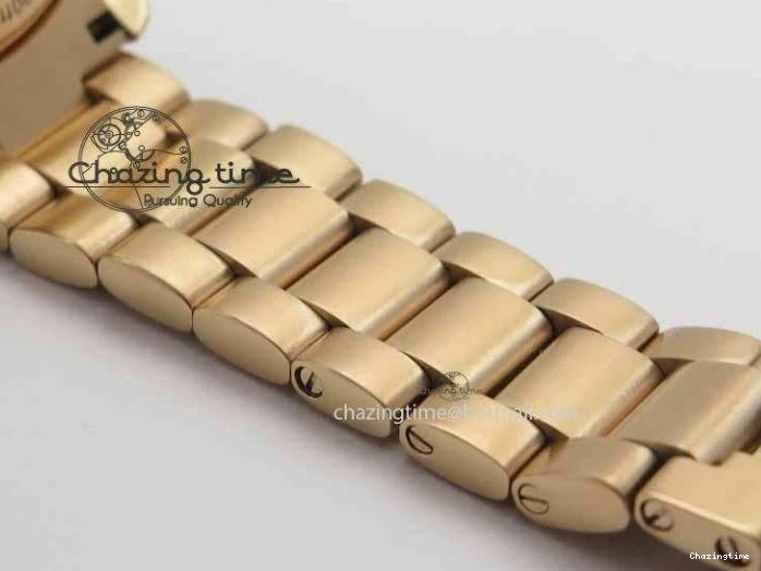 0305 Efficient Planet Ocean GMT 43.5mm RG V6F 1:1 Best Edition Black Dial On RG Bracelet A 8182